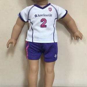 American girl doll soccer outfit!
